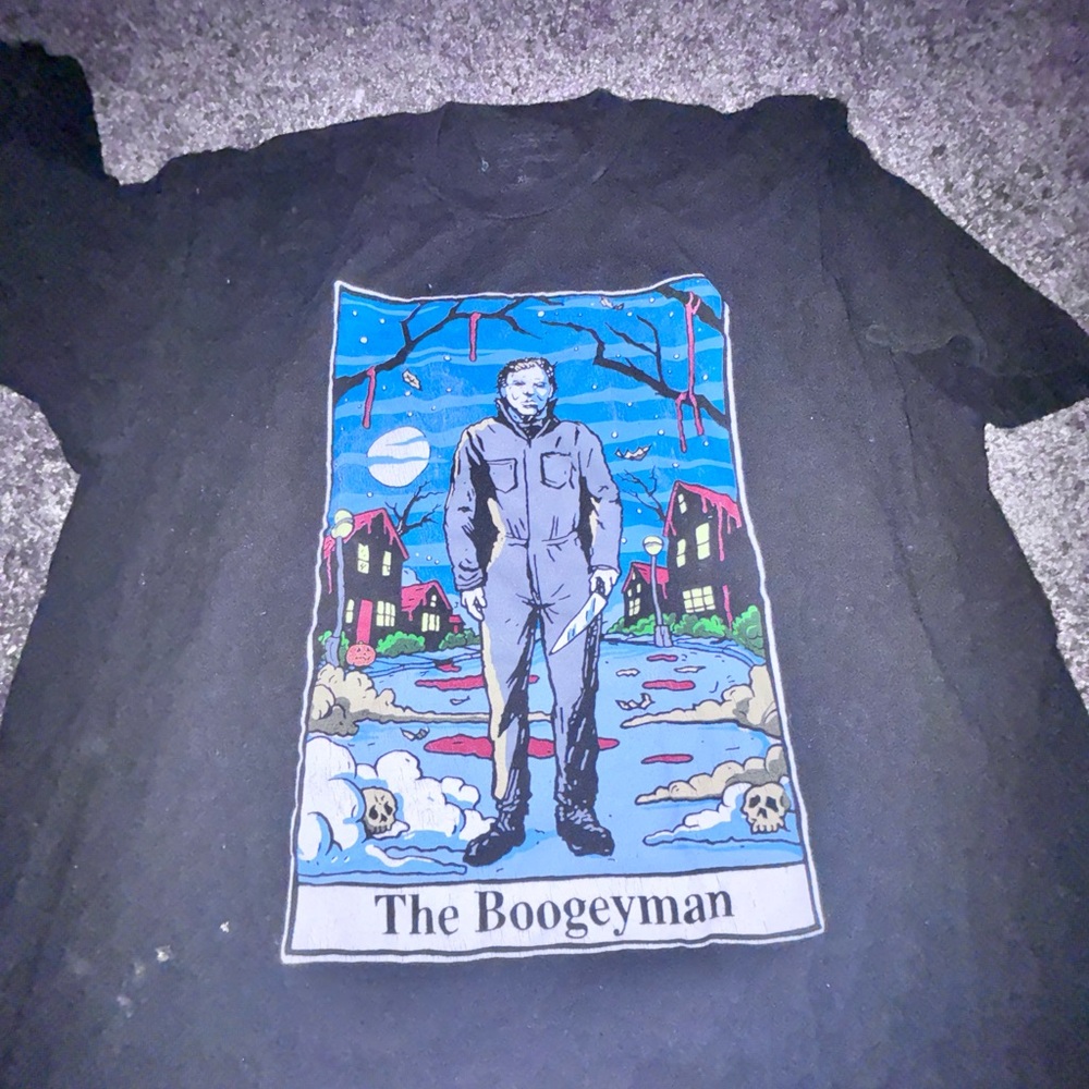 Gildan Black Short Sleeve Tee with Graphic Design